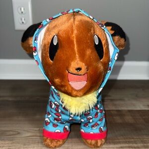 Build-A-Bear Brown and Blue Plush Toy